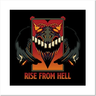 Rise From Hell Posters and Art